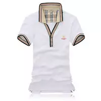 t-shirt discount burberry hommes cotton 1856 founded bw0045 white